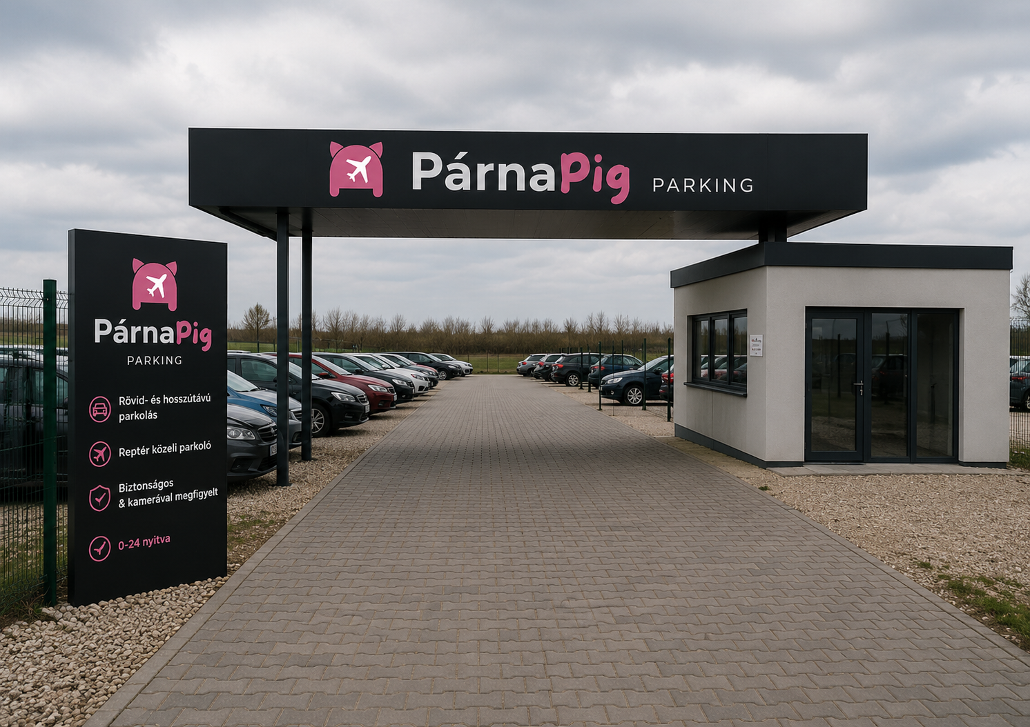 PárnaPig parkoló